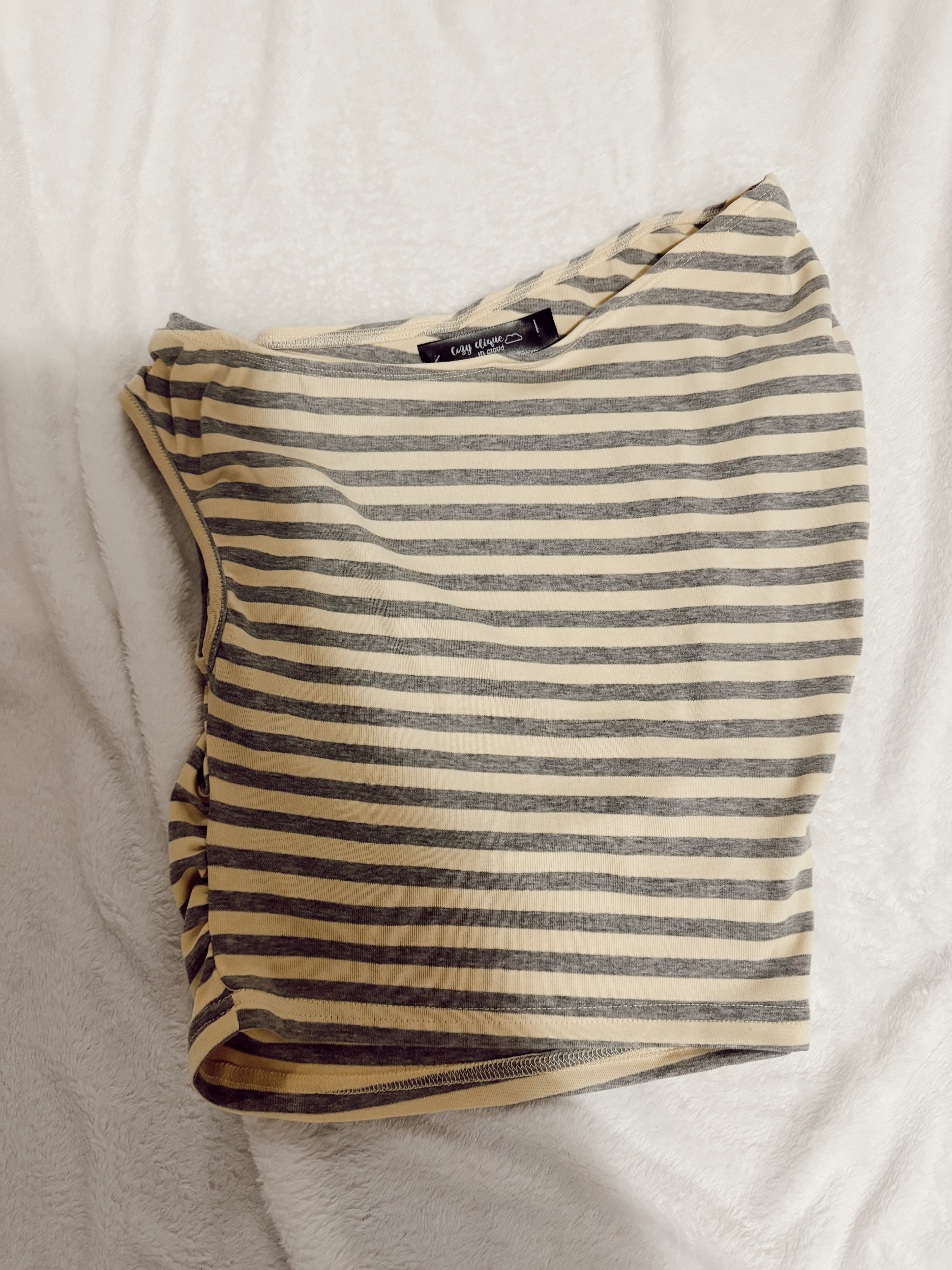 Clem Textured Off the Shoulder Top