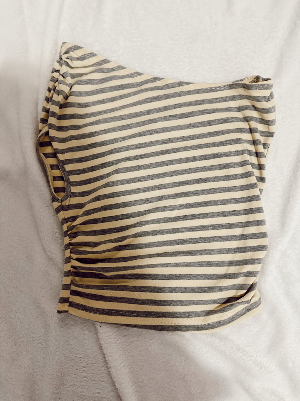 Clem Textured Off the Shoulder Top