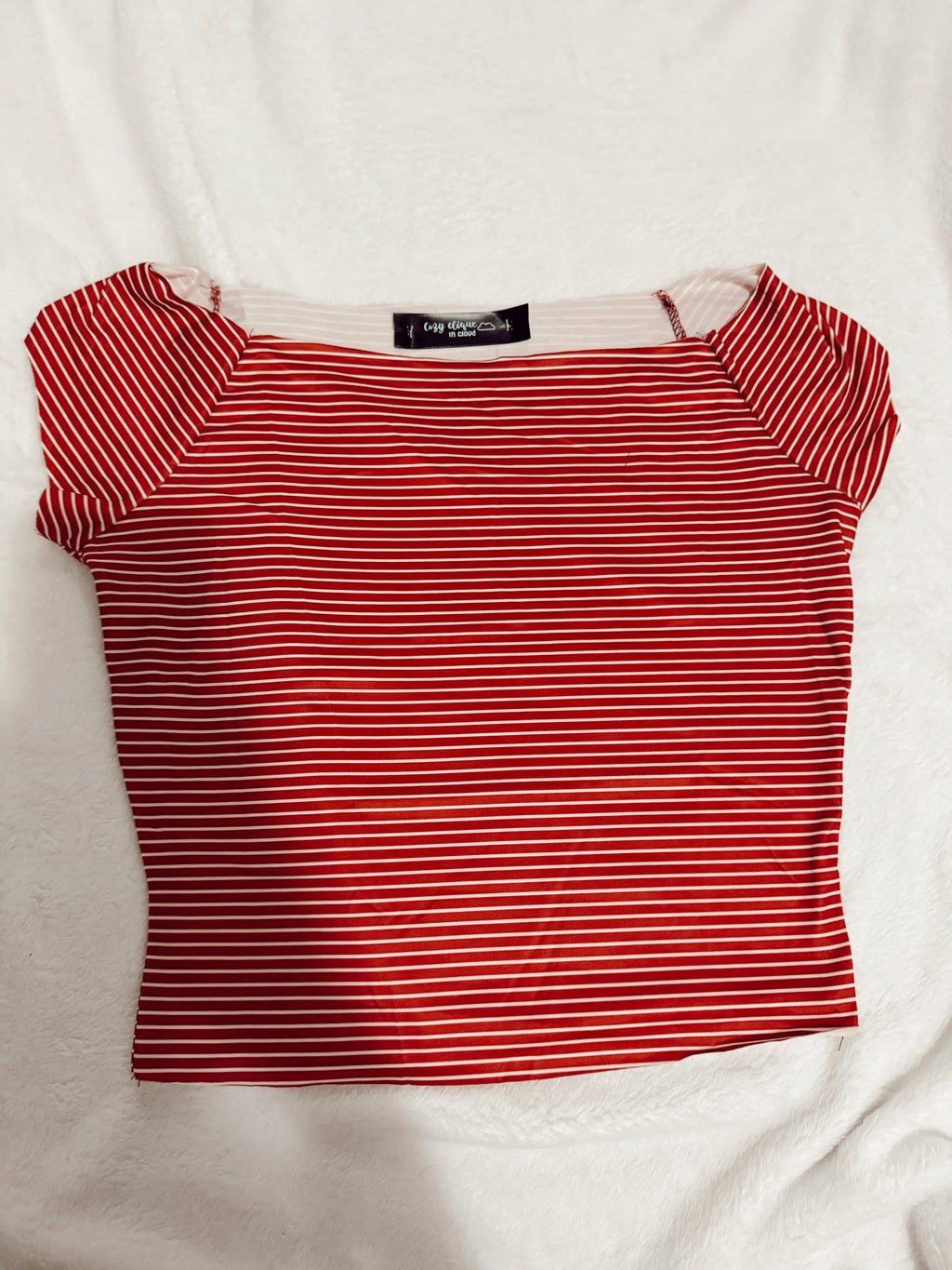 Emerson Flutter Off Shoulder Top